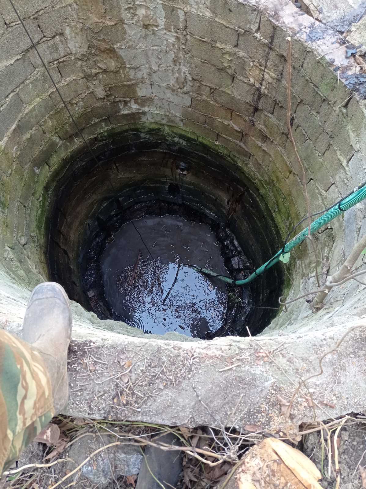 Απολάσπωση πηγαδιού